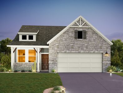 New construction Single-Family house Brodie, 2104 Little Snake Way, Georgetown, TX 78628 - photo