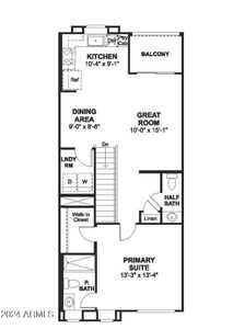 Aquila Flooplan Lot 40 Second Floor