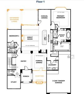 New construction Single-Family house 2103 Myrtle Manor Lane, Katy, TX 77493 Plan 6040 Exterior A- photo