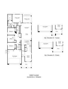 New construction Single-Family house 17647 W Oregon Avenue, Litchfield Park, AZ 85340 Edmonton- photo 1 1