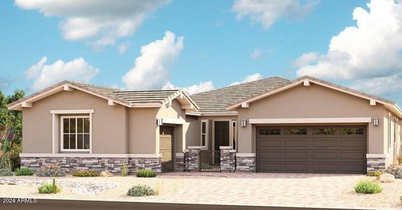 New construction Single-Family house 21787 E Lords Way, Queen Creek, AZ 85142 Pomona- photo 0