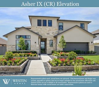 New construction Single-Family house 17006 Sun Star Place, Hockley, TX 77447 The Asher IX- photo 0