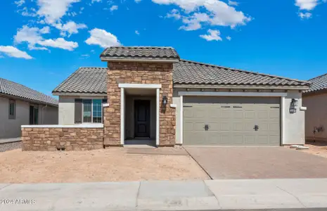 New construction Single-Family house 21493 N 269Th Avenue, Buckeye, AZ 85396 Sanctuary- photo 0