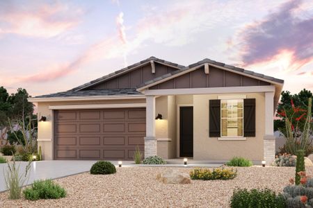 New construction Single-Family house 1825 S 245Th Drive, Buckeye, AZ 85326 Plan 1- photo 0