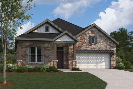 New construction Single-Family house 1012 Pansy Trail, Georgetown, TX 78628 McKinney II- photo 0