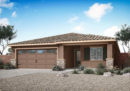 New construction Single-Family house Bisbee, 24537 West Alta Vista Road, Buckeye, AZ 85326 - photo
