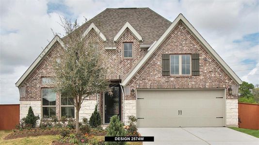 New construction Single-Family house 10468 Wyatts Run Road, Fort Worth, TX 76126 Design 2574W- photo 1 1
