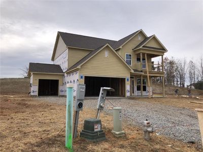 New construction Single-Family house 6917 Lancelot Court, Flowery Branch, GA 30542 Cypress- photo 0