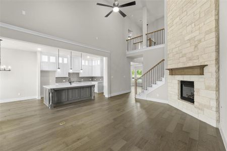 New construction Single-Family house 10136 La Frontera Drive, Fort Worth, TX 76179 Princeton FSW (w/Game)- photo 14 14