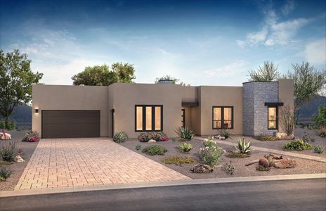 New construction Single-Family house 34159 N Borgata Trl, Queen Creek, AZ 85144 Plan 7522 Exterior B- photo 0 0