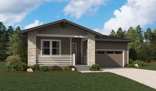 New construction Single-Family house 45923 Bluebird Avenue, Bennett, CO 80102 - photo 0