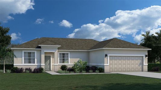New construction Single-Family house 45 Woodhaven Drive, Palm Coast, FL 32164 Clearwater- photo 0