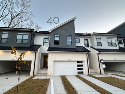 New construction Townhouse house 960 Myers Point Drive, Morrisville, NC 27560 Kingston - Uptown Collection- photo 0