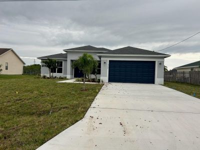 New construction Single-Family house 1261 Sw Ackard Avenue, Port Saint Lucie, FL 34953 - photo 0