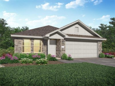 New construction Single-Family house 18602 Gravago Lane, New Caney, TX 77357 Agora- photo 0