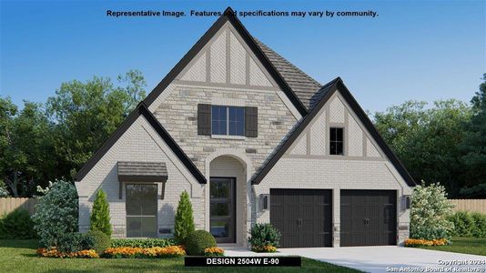 New construction Single-Family house 1853 Luna Street, New Braunfels, TX 78132 Design 2504W- photo 0 0