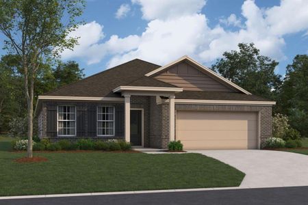 New construction Single-Family house 22456 Mountain Pine Drive, New Caney, TX 77357 Balboa- photo 0 0