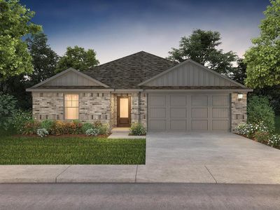 New construction Single-Family house 10641 Tuccenen Drive, Fort Worth, TX 76179 The Preston- photo 0