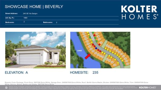 New construction Single-Family house 245 Se Via Sangro, Port Saint Lucie, FL 34952 Beverly- photo 1 1
