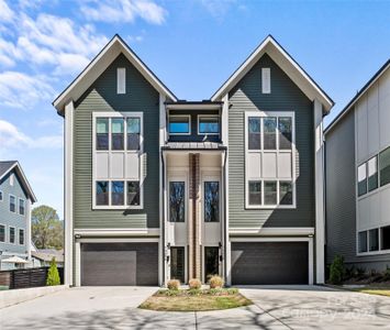 New construction Townhouse house 1445 Haywood Court, Unit A, Charlotte, NC 28205 - photo