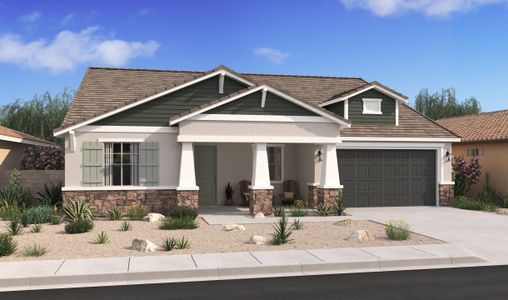 New construction Single-Family house NWC Bowling Rd & Hatman Rd, Maricopa, AZ 85138 - photo 53 53