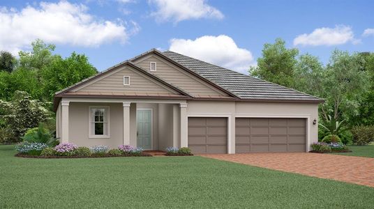New construction Single-Family house 12311 Violet Jasper Drive, Parrish, FL 34219 - photo 0