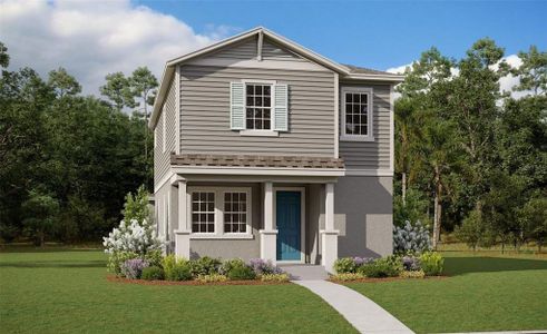 New construction Single-Family house 16992 Hamlin Oasis Loop, Winter Garden, FL 34787 - photo 0
