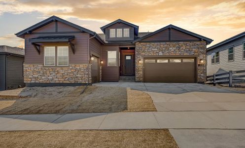 New construction Single-Family house 5083 Heirloom, 1915 Canyonpoint Place, Castle Pines, CO 80108 - photo