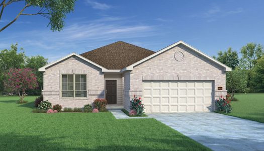 New construction Single-Family house 3119 West Frontier Lane, Pinehurst, TX 77362 Redwood II K- photo 5 5