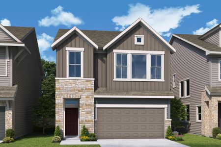 New construction Single-Family house 411 Kinley Oaks Drive, Houston, TX 77079 - photo 1 1