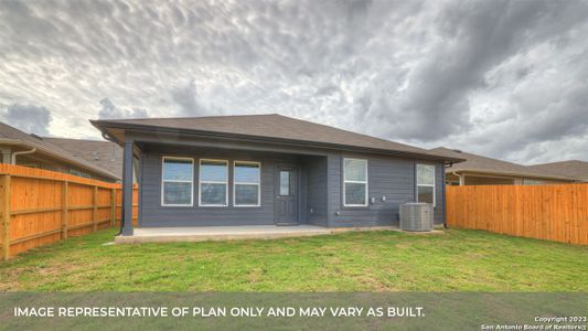 New construction Single-Family house 378 Wayne Way, New Braunfels, TX 78130 The Easton- photo 25 25
