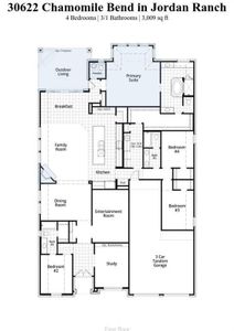 New construction Single-Family house 30622 Chamomile Bend, Katy, TX 77494 215 Plan- photo