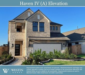 New construction Single-Family house 16815 Williams Gully Trail, Humble, TX 77346 The Haven IV- photo 0