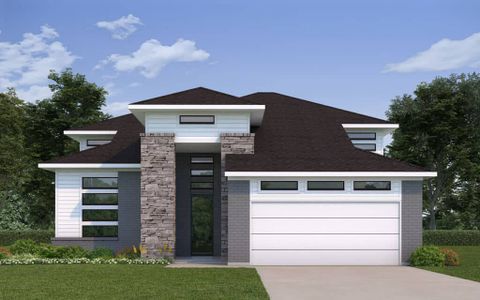 New construction Single-Family house Juniper 3115, 15616 Sunny Day Drive, Conroe, TX 77302 - photo