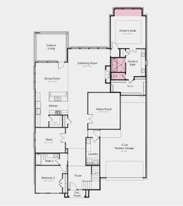 Structural options added include: bay window at owner's suite, freestanding tub and walk in shower in owner's bath, bath 4, bedroom and bath 5 upstairs.