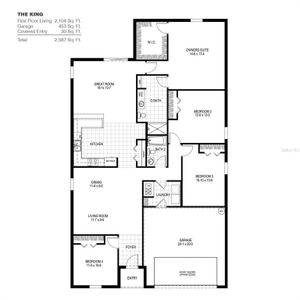 New construction Single-Family house 120 Sparrow Court, Poinciana, FL 34759 - photo 1 1