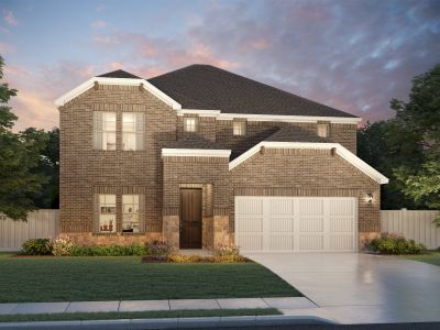 New construction Single-Family house 2808 Acadia Drive, Corinth, TX 76210 The Kingsley- photo 0