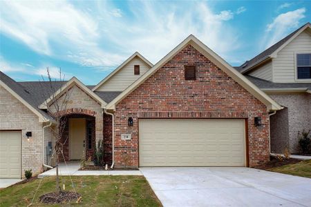 New construction Townhouse house 230 Legacy Blvd., Weatherford, TX 76085 The Cambridge- photo 0