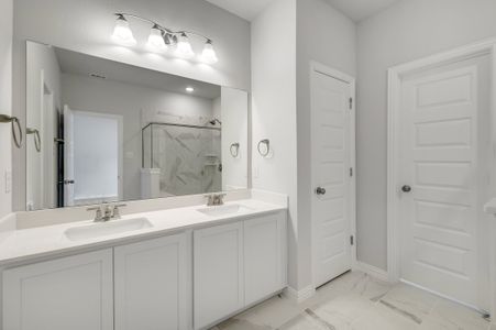 New construction Single-Family house 7208-A Grenadine Bloom Bend, Del Valle, TX 78617 Townhome Series - Acadia E- photo 7 7