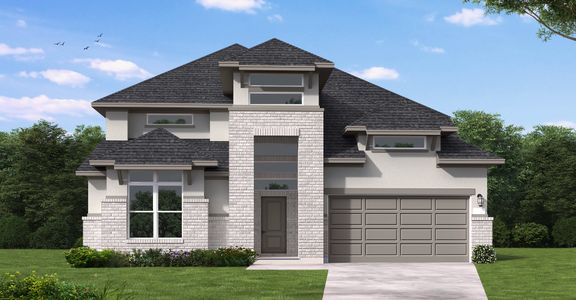 New construction Single-Family house Lumberton (3397-HV-45), Iowa Lane, Manvel, TX 77578 - photo