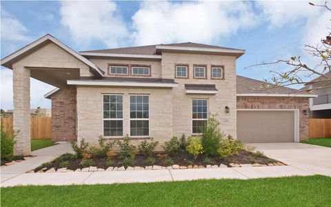 New construction Single-Family house 8502 Trident Point Drive, Cypress, TX 77433 - photo 0