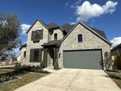 New construction Single-Family house 29634 Highland Meadow Drive, Fulshear, TX 77441 Richmond Plan- photo 0