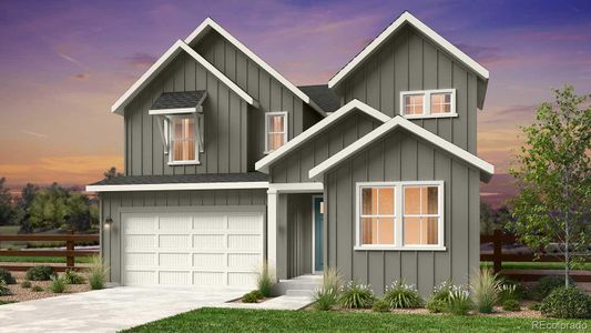 New construction Single-Family house 9294 Quartz Street, Arvada, CO 80007 Fairmount | A Multi-Gen Home- photo 0 0