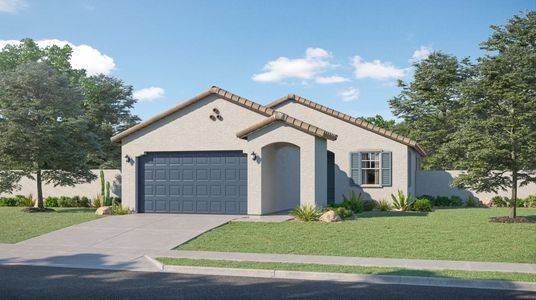 New construction Single-Family house 36425 W Mondragone Ln, Maricopa, AZ 85138 Bisbee Plan 3565- photo 0