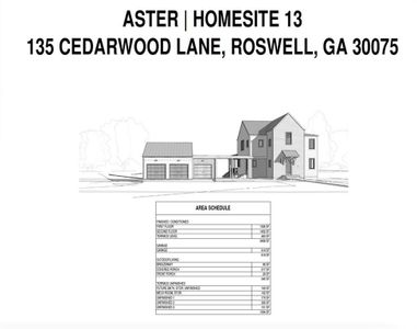 New construction Single-Family house 135 Cedarwood Lane, Roswell, GA 30075 - photo 0