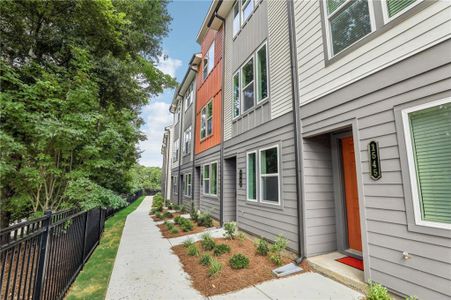 New construction Townhouse house 1543 Layton Lane Nw, Atlanta, GA 30318 Bellamy - photo 1 1