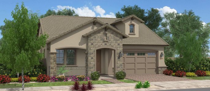 New construction Single-Family house 23155 E. Canary Way, Queen Creek, AZ 85142 Guava- photo 0