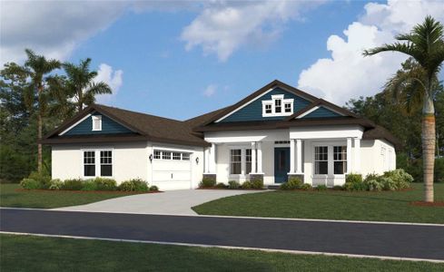 New construction Single-Family house 6109 Dusk Rose Lane, Brooksville, FL 34601 Augusta- photo 0