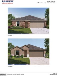New construction Single-Family house 4027 Waving Willow Way, Rosenberg, TX 77469 EASTON- photo 1 1