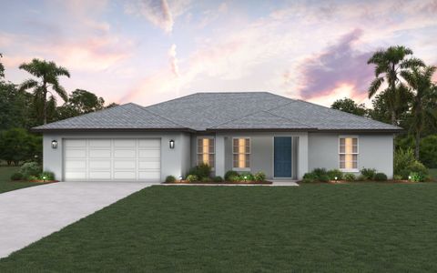 New construction Single-Family house 1783 Macklin St Nw, Palm Bay, FL 32905 St. Augustine- photo 0